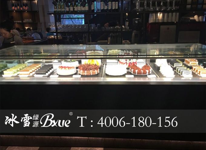 直角单层蛋糕柜