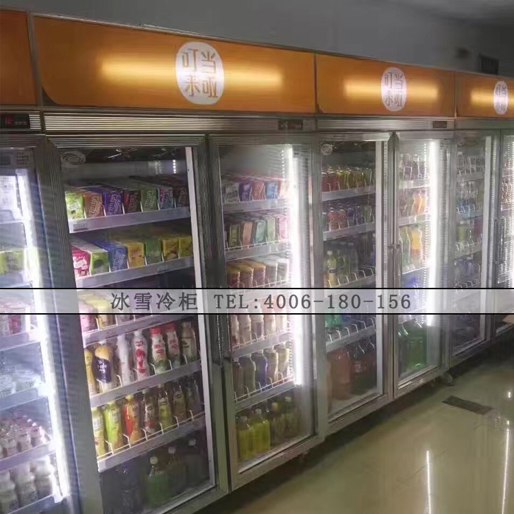 立式双门饮料柜