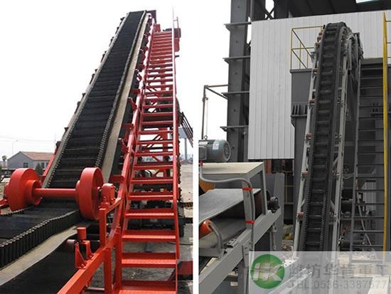 大倾角输送机