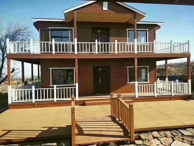 别墅 木屋现场图