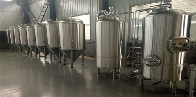 600L精酿啤酒发酵