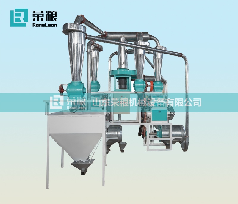 双台自动上料面粉机