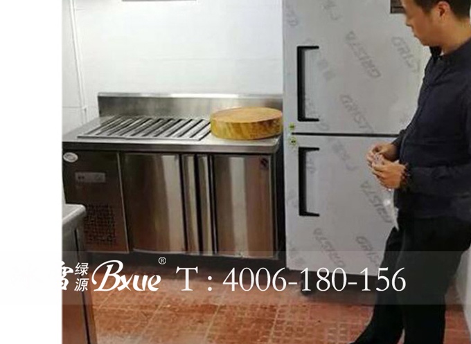 带靠背冷藏工作台