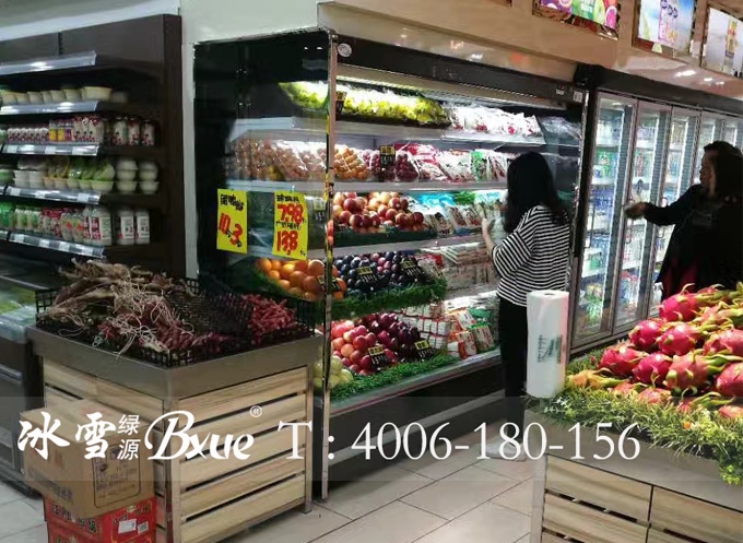 分体式超市风幕柜