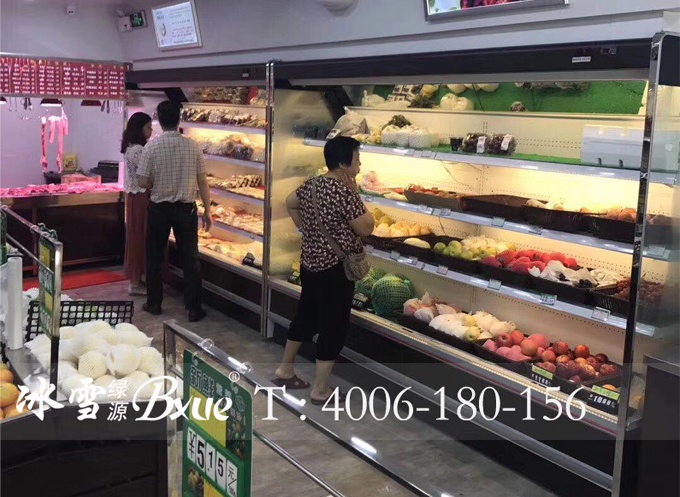 分体式超市风幕柜