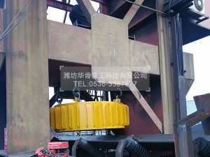 电磁悬挂除铁器使用