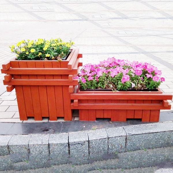 防腐木花箱