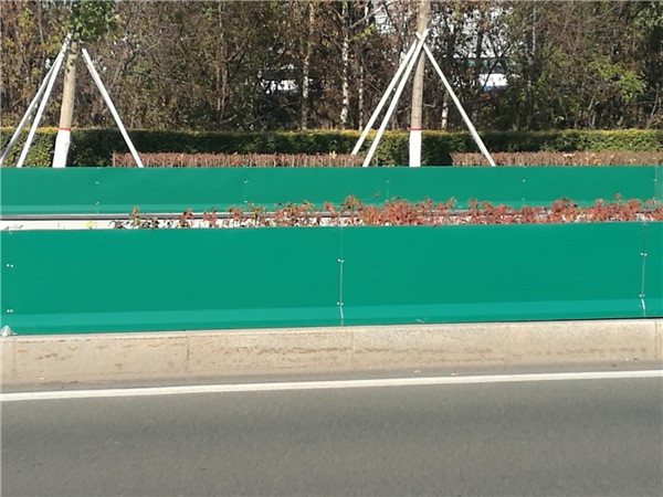 松石绿绿篱防护板