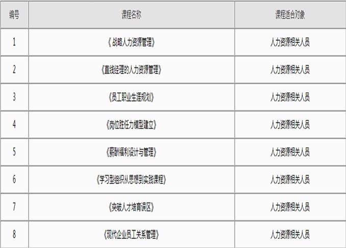 人力资源管理咨询