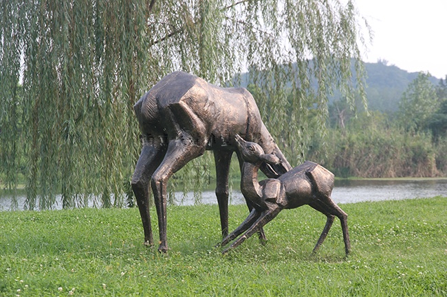 母子鹿