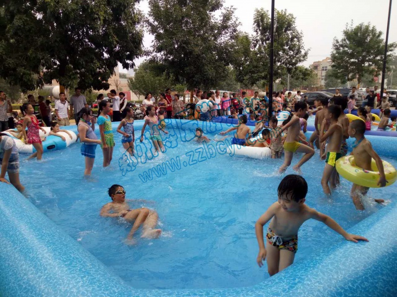 充气水池气模玩具