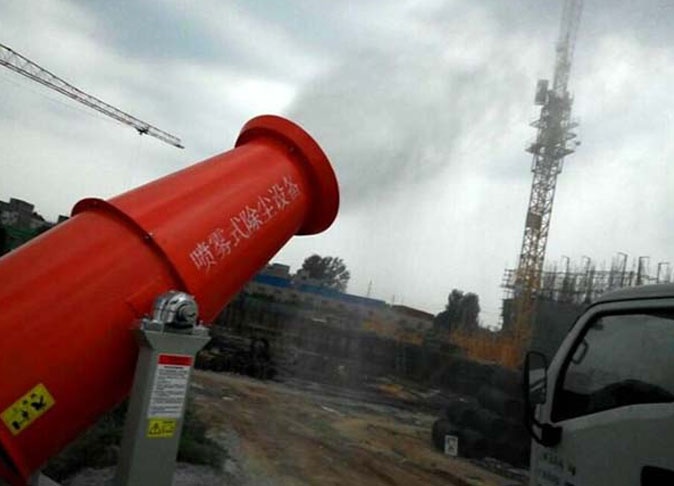 筑工地雾炮现场