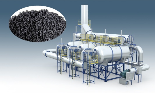活性炭蒸汽回收