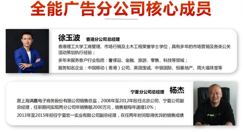 全能广告分公司核心成