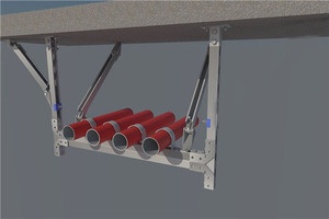 多管双向抗震支架