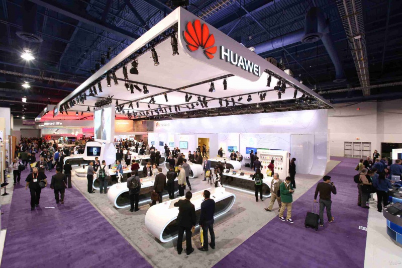 华为展台