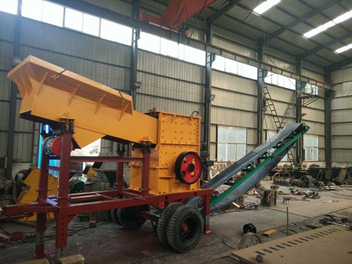 箱破移动破碎机/站