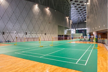 羽毛球场
