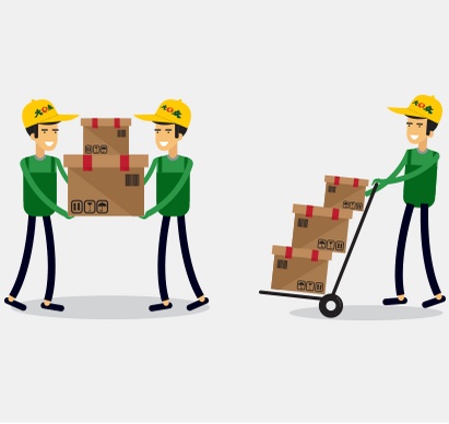 纯搬运服务 适用于邻近搬家，不需要使用货车