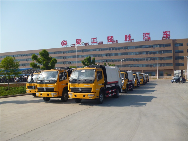 批量出口压缩车