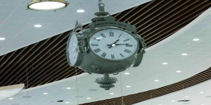 出口中东博物馆景观钟