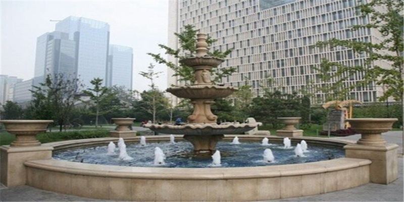 天山集团景秀小区喷泉