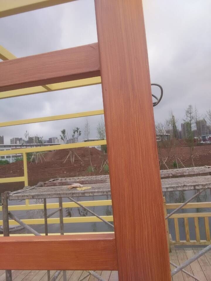 栅栏木纹漆