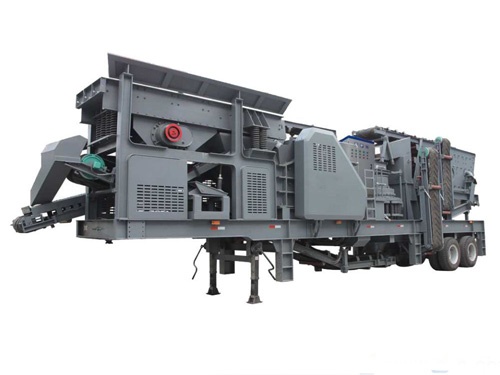 冲击式移动破碎站