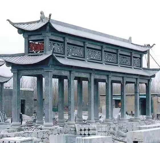 石雕长亭