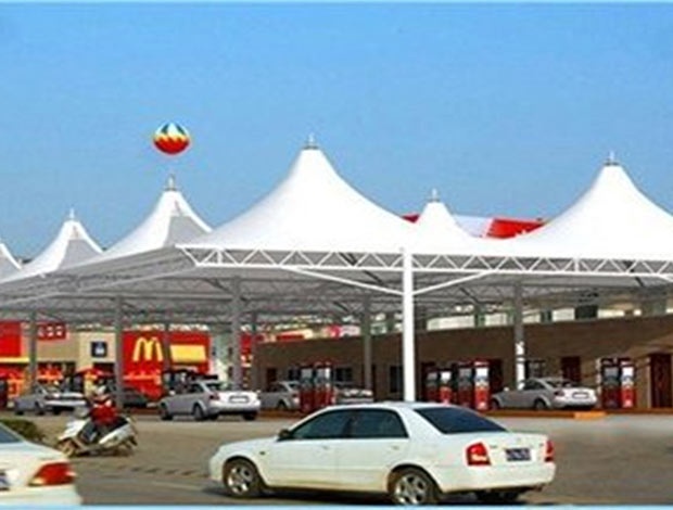 膜结构加油站