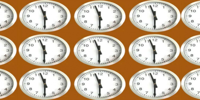 室内外区域时钟