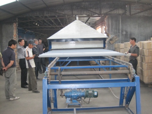 高密全进链轮车桥喷漆