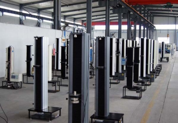 电子式拉力试验机展示