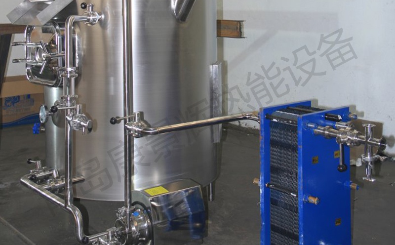 某啤酒厂应用板式冷却器冷却麦芽汁