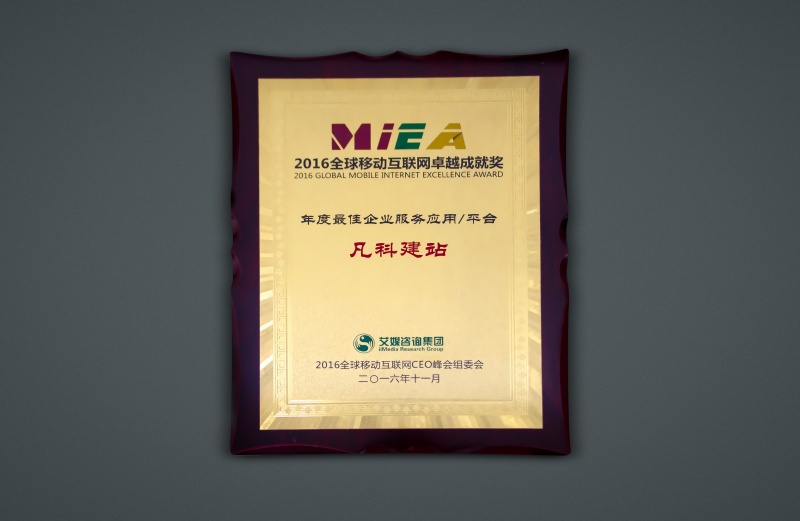 互联网卓越成就奖