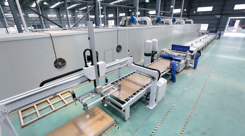 保温装饰一体板生产线