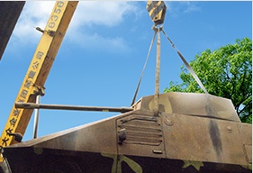 人民解放军某工程指挥部搬迁