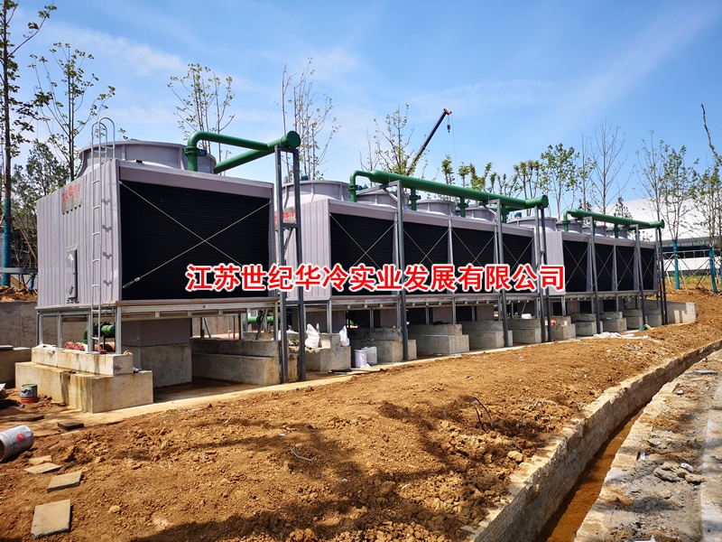 方形玻璃钢横流冷却塔