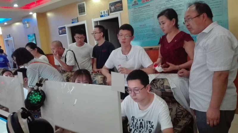 公司高考志愿填报现场