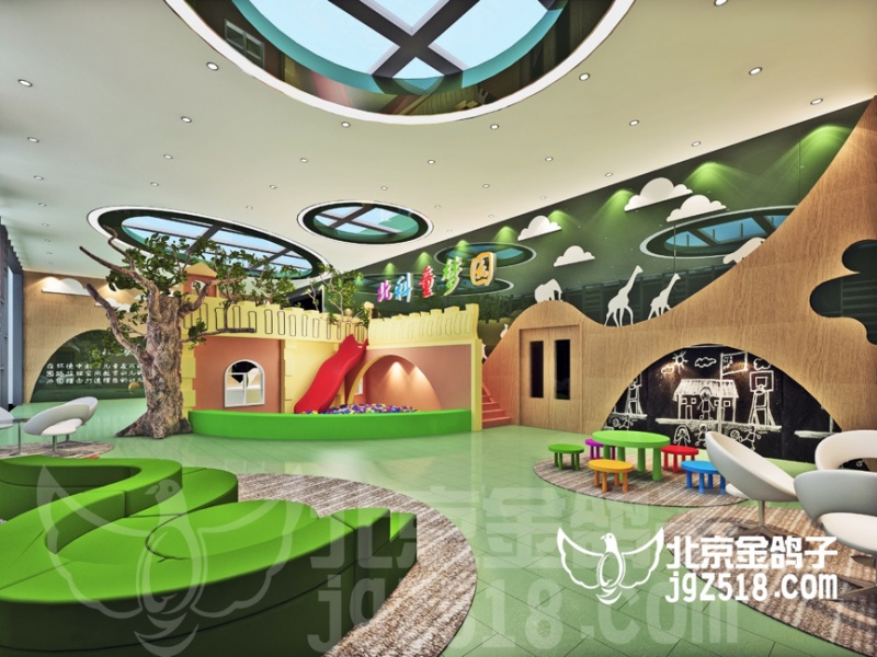 北京北科童梦幼儿园设计