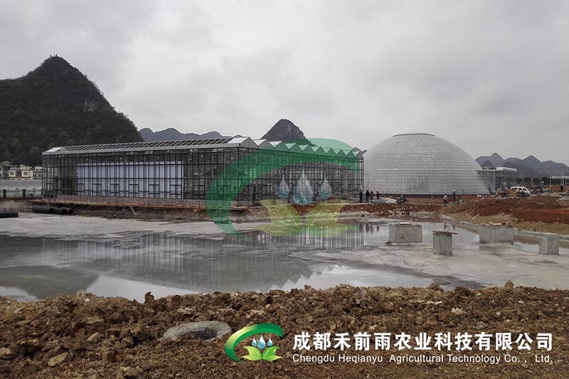 贵州安龙玻璃温室