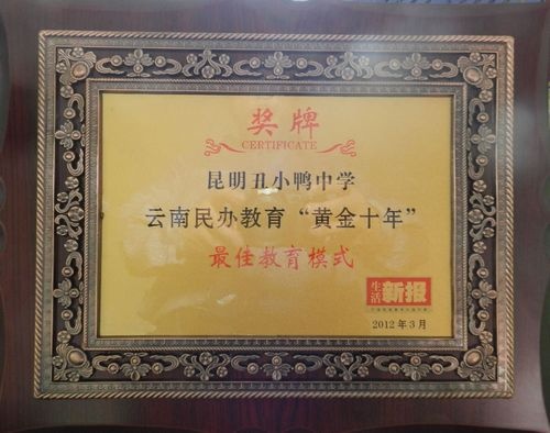 最佳办学模式奖